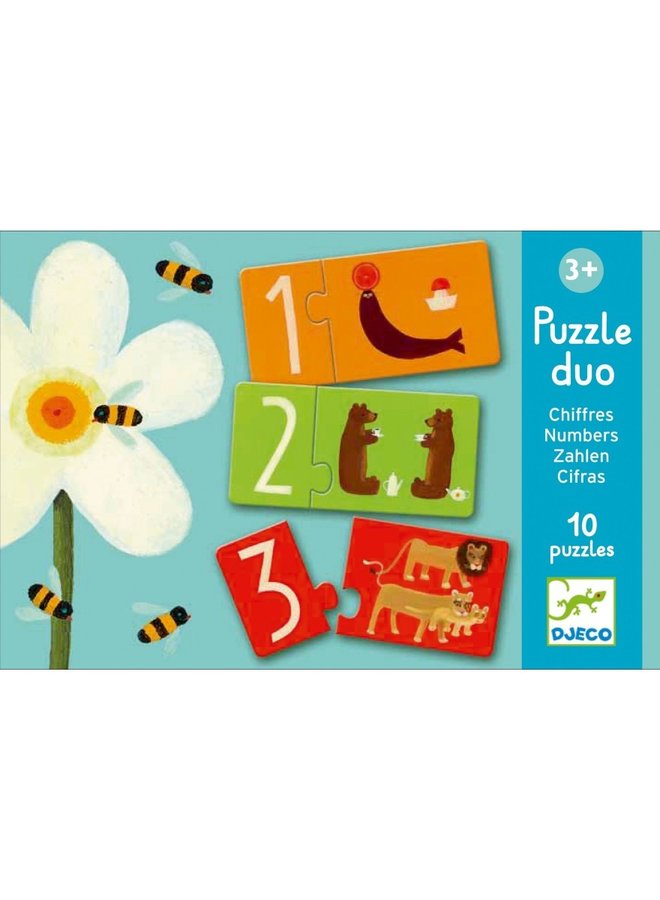 Puzzle  Duo - Numbers - DJ08151