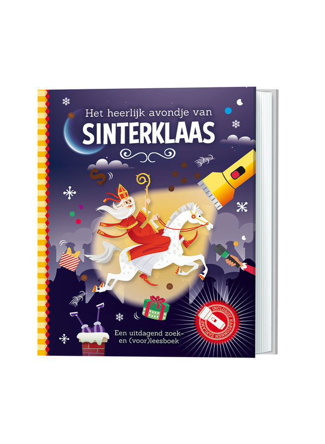 Lantaarn Publishers - Zoekboek - Het heerlijk avondje van Sinterklaas