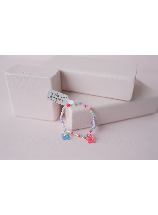 Great Pretenders - Bracelet Boutique - Shimmer Flower