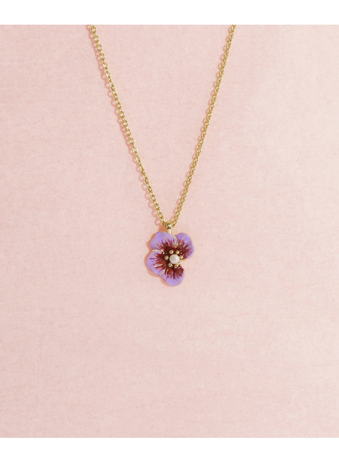 Galore - Part Of Me Necklace Violet Woman Gold Plated