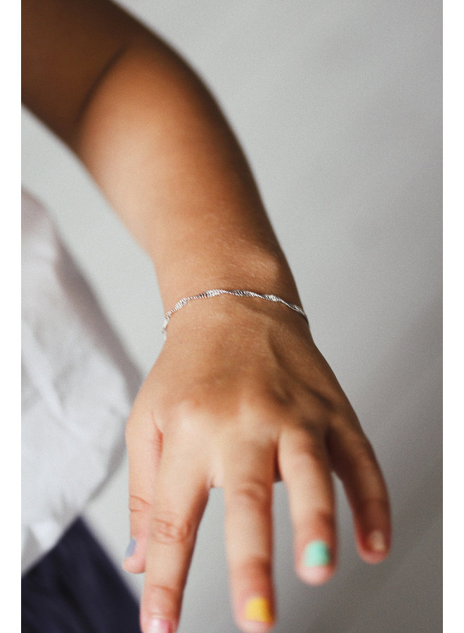 Galore - Singapore Bracelet Petite Silver