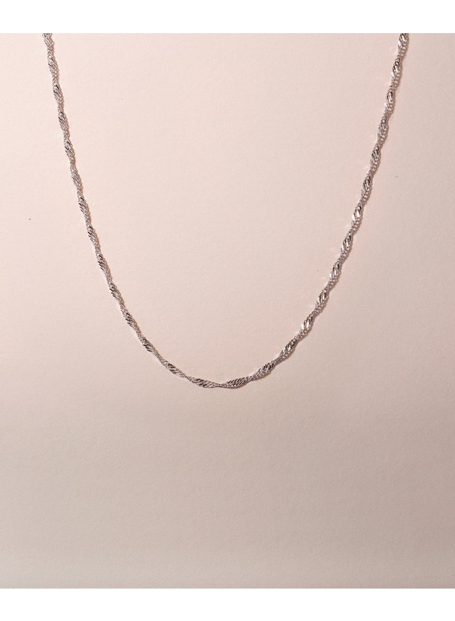 Galore - Singapore Necklace Woman Silver