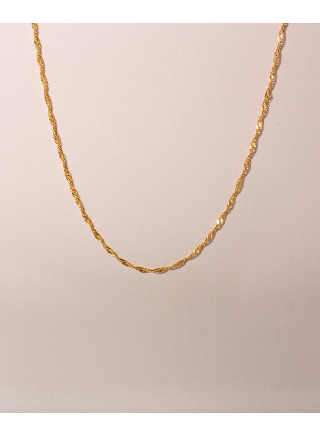 Galore - Singapore Necklace Woman Gold Plated