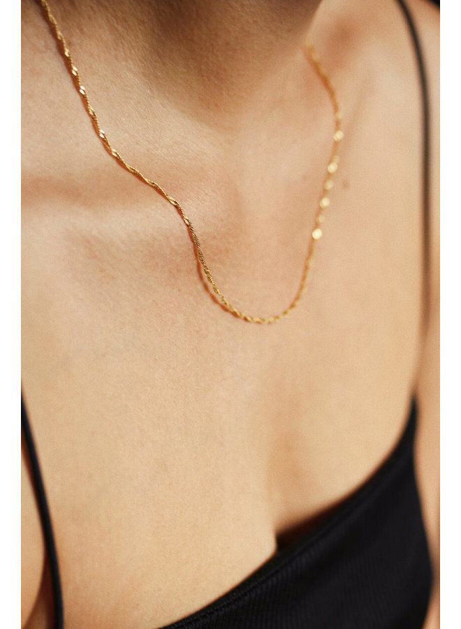 Galore - Singapore Necklace Woman Gold Plated