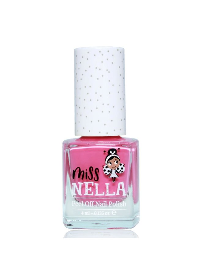 Miss Nella - Nagellak - Pink a Boo Kids Peel Off Odour Free Nail Polish