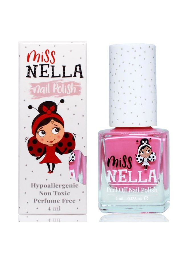 Miss Nella - Nagellak - Pink a Boo Kids Peel Off Odour Free Nail Polish