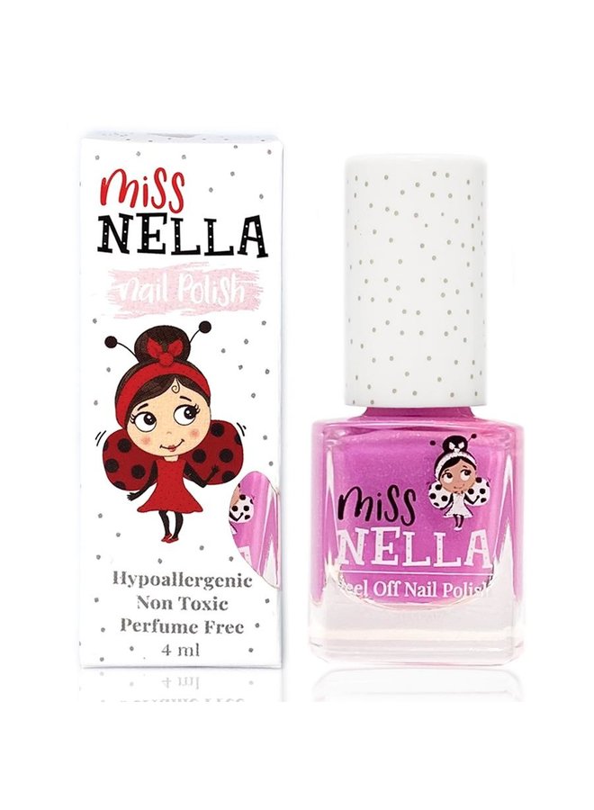 Miss Nella - Nagellak - Blueberry Smoothie Kids Peel Off Odour Free Nail Polish