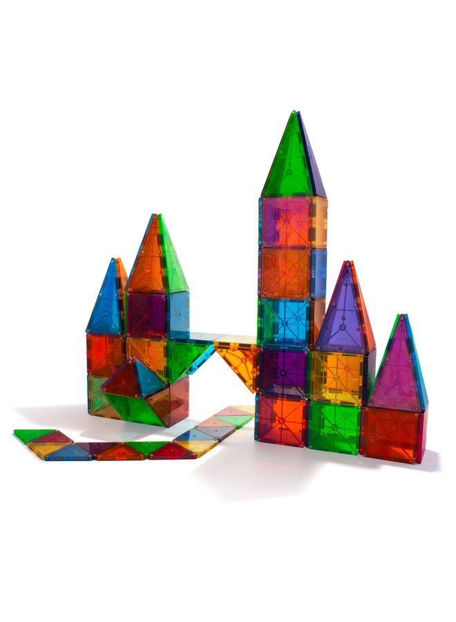 MagnaTiles - Clear colors - 100 stuks
