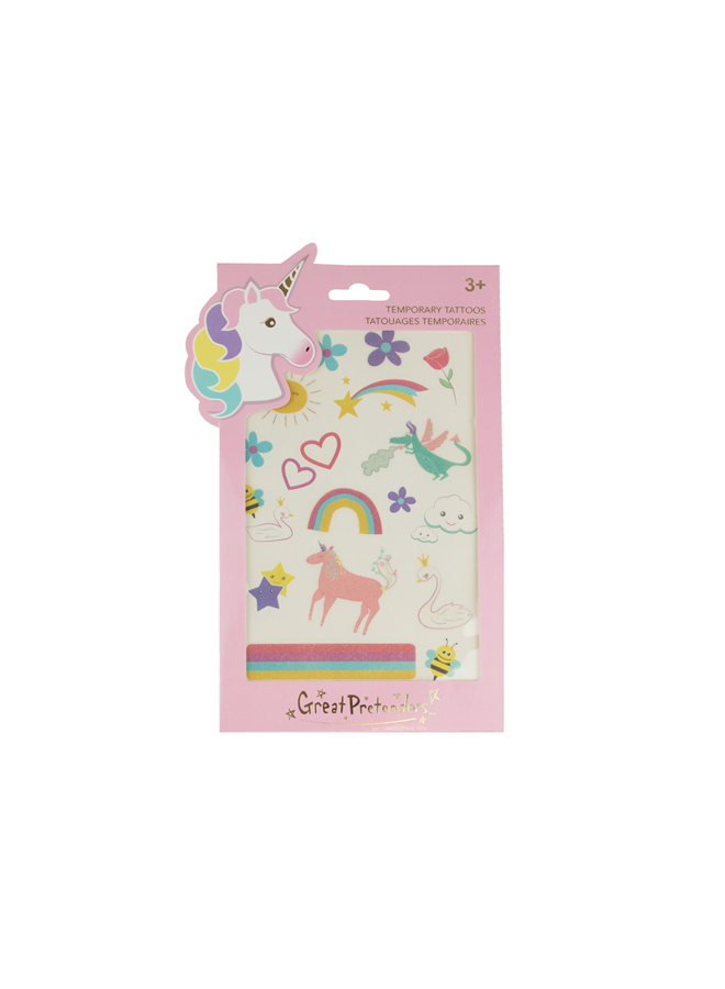 97453 Unicorn tattoo sheet