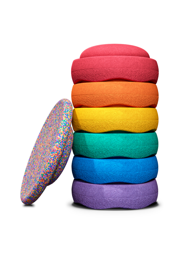 CLASSIC | RAINBOW | Bundle 6+1 | 6 + BOARD Confetti