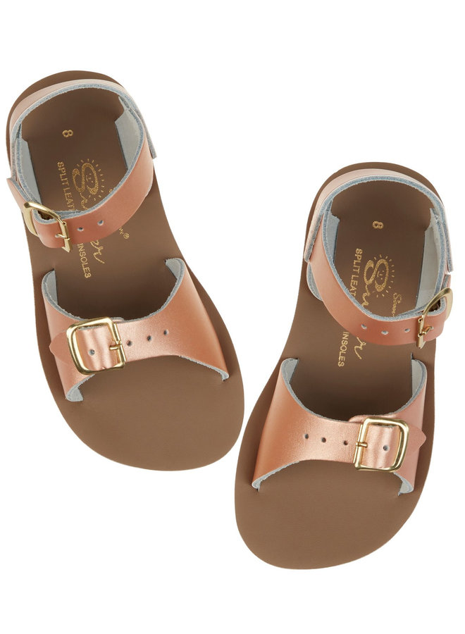 Salt Water Sandals - Surfer Child - Rose Gold