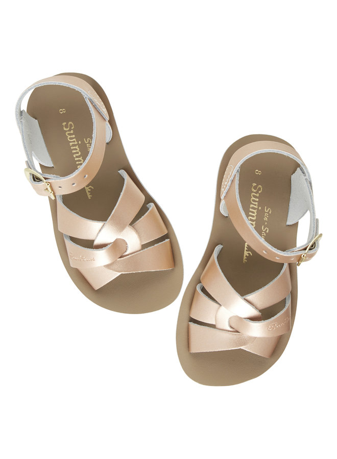 Salt Water Sandals - Swimmer Child - Rose Gold