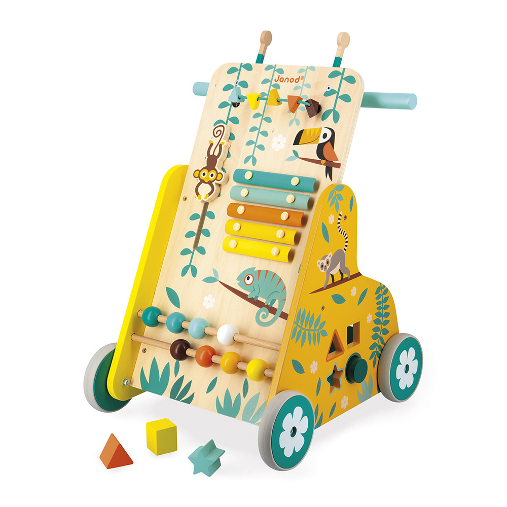 Moderniseren Onhandig Buiten Janod - Tropik - Baby Loopwagen - Spruit kids conceptstore