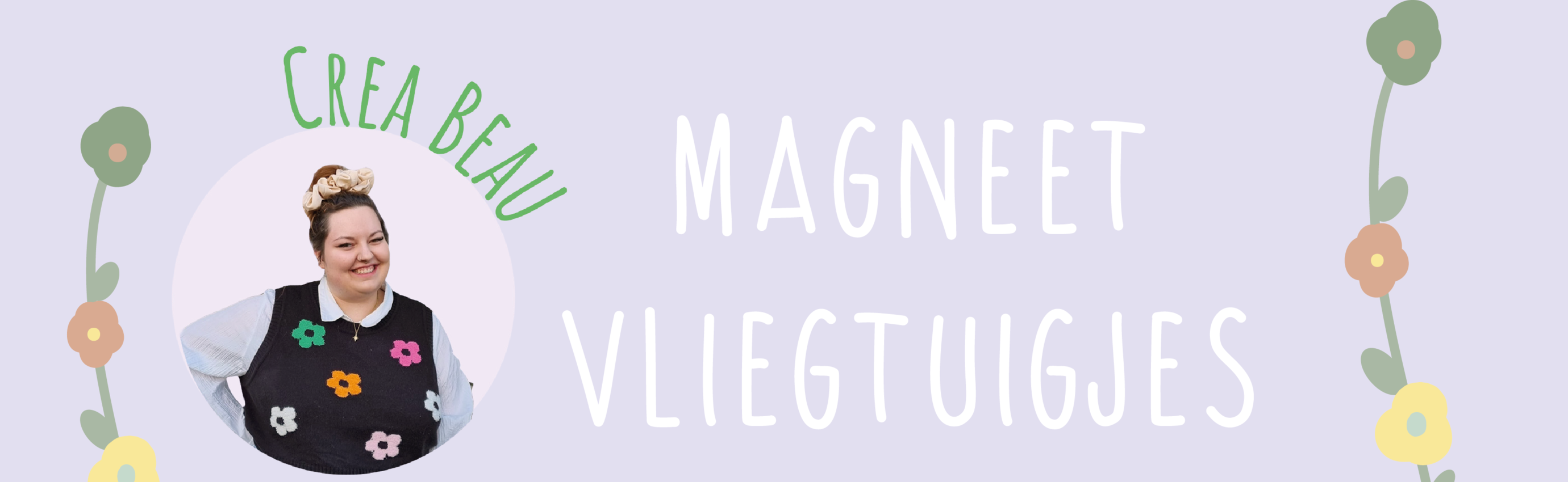 Crea Beau - Magneet Vliegtuigjes