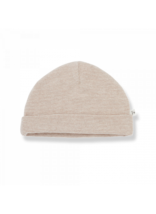 1+ in the family - Eva Newborn Beanie - Rose