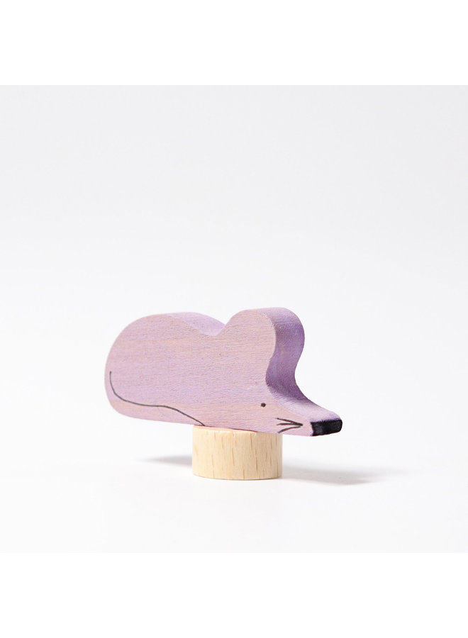 03535 - Decorative Figure grey-violet Mouse