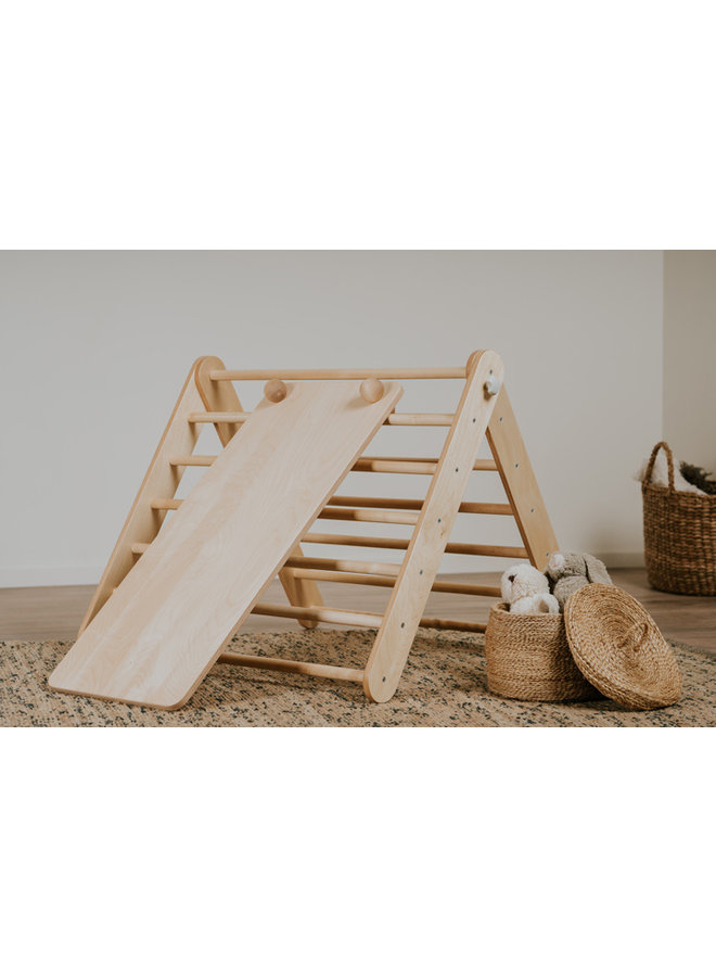 Leg&Go - Set of Triangle & Ramp - Natural Birch