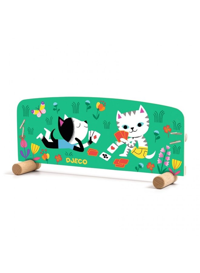 Djeco - Playing Card - Table Card Holder - DJ05090