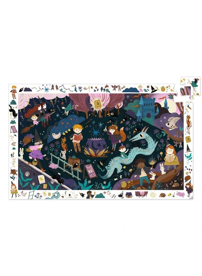 Observation Puzzle - Tovenaarsleerlingen 54pcs - DJ07565