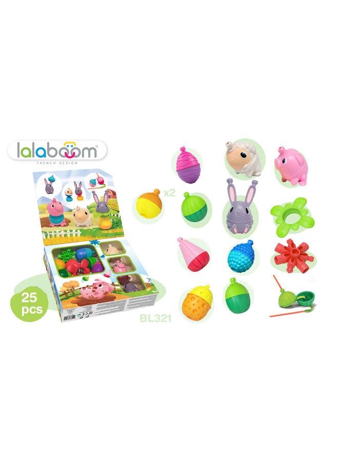 Lalaboom - BL321 Boerderij Cadeaudoos (25 st)