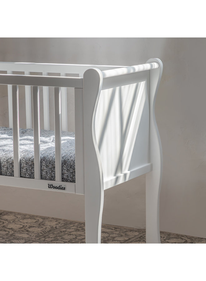 Woodies - Noble Crib - White