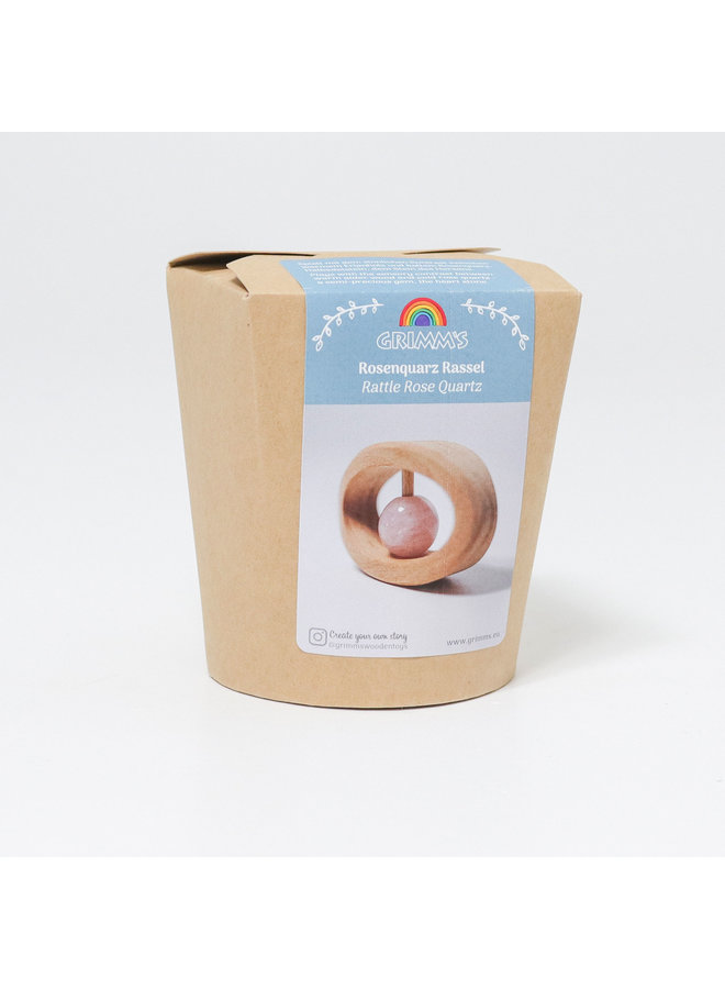 Grimm's - 08230 - Rattle Rose Quartz