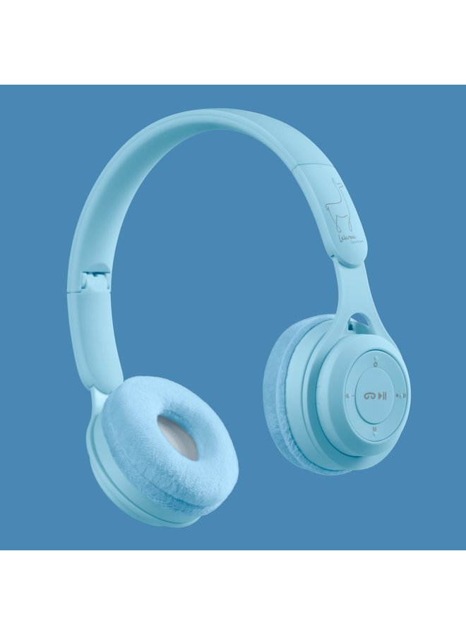 Lalarma - Wireles - Foldable Headphone Blue