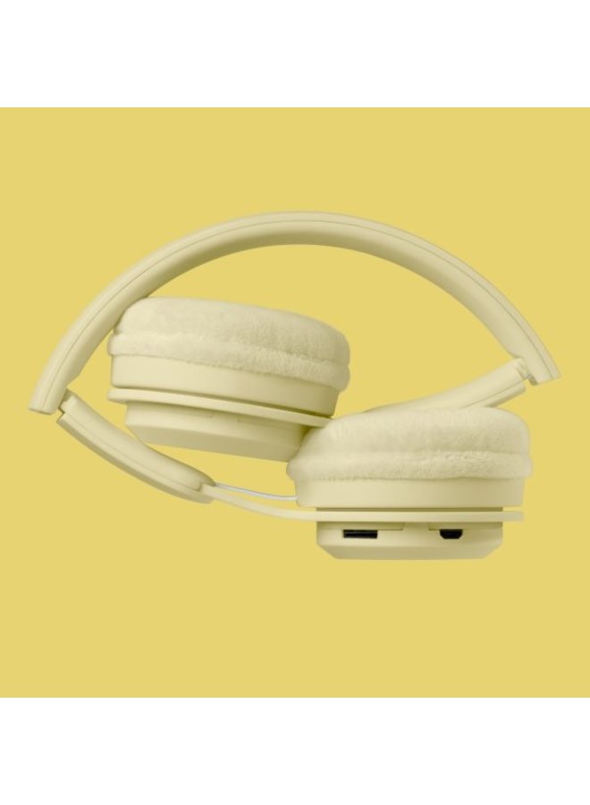 Lalarma - Wireles - Foldable Headphone Yellow