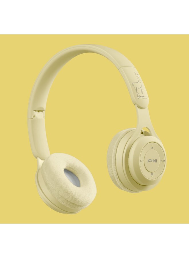 Wireles - Foldable Headphone Yellow