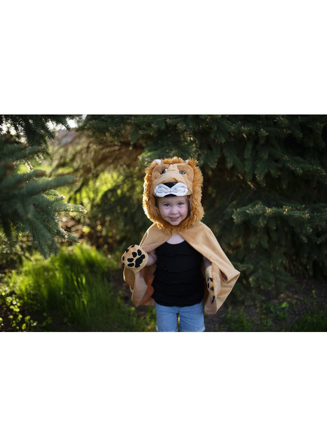 Great Pretenders - Woodland Storybook Lion Cape - 57502