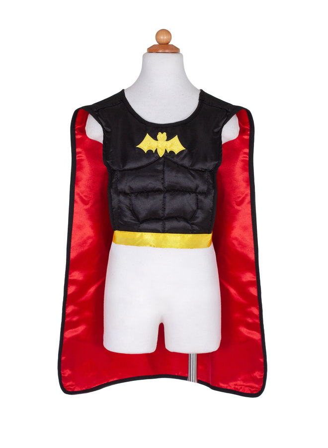 Great Pretenders - Reversible Superhero Tunic/Cape/Mask - 4 / 7Y - 67485