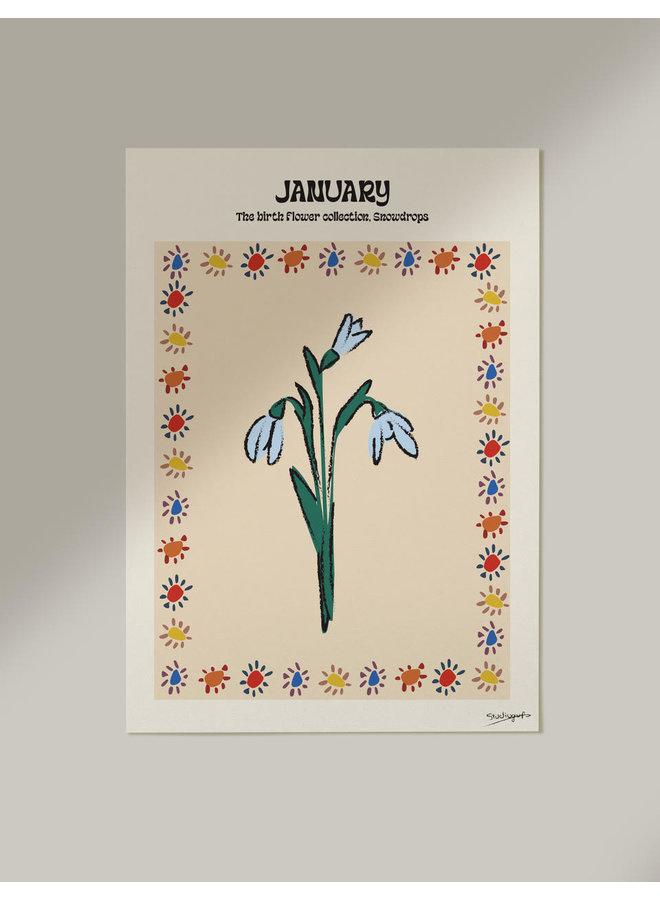 Birth Flower  - Januari