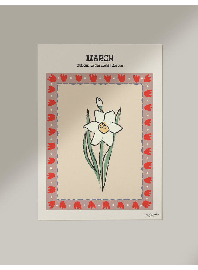 Birth Flower - Maart