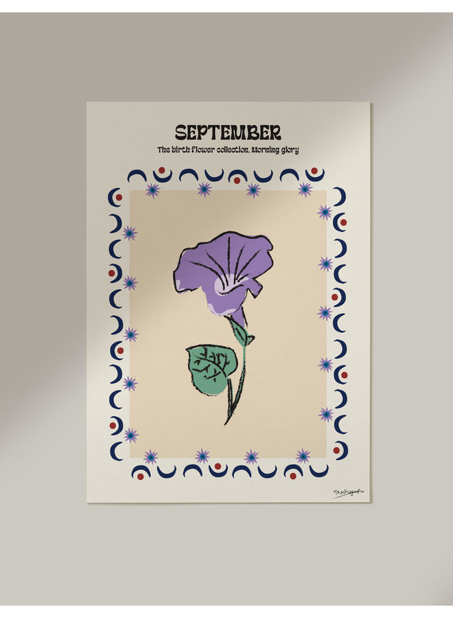 Studio Gup - Birth Flower - September