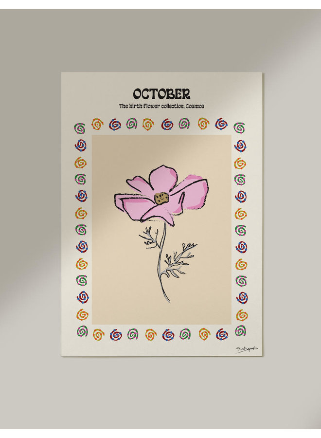 Studio Gup - Birth Flower - Oktober