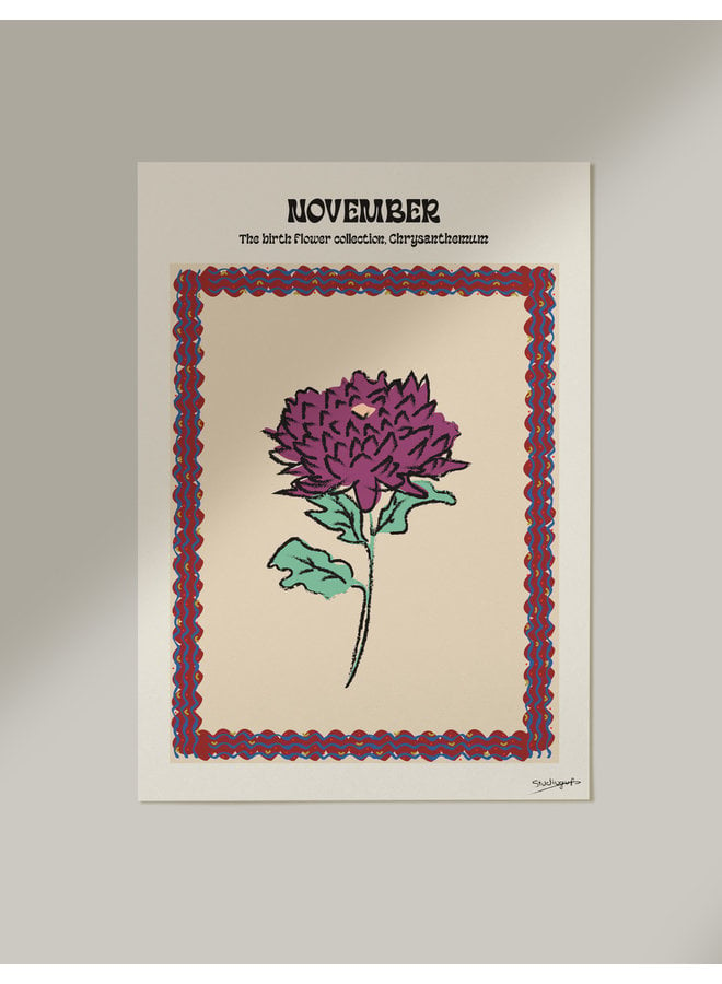 Birth Flower - November