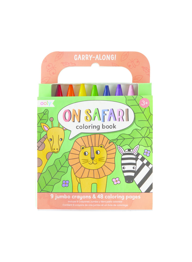 138-020 - Carry Along Coloring Book – On Safari