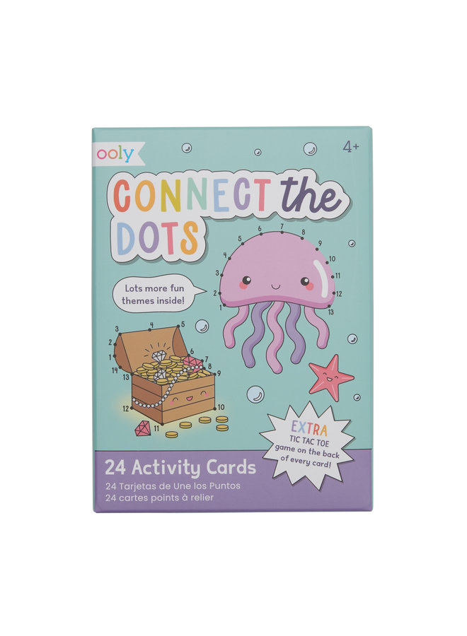 Ooly - 118-275 - Paper Games Activity Cards – Connect The Dots