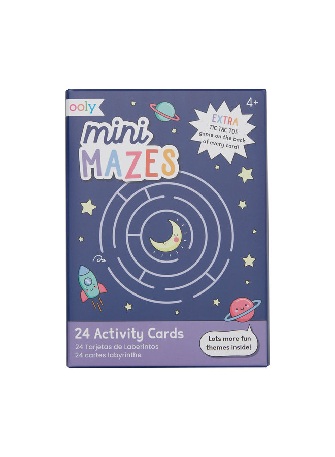 Ooly - 118-273 - Paper Games Activity Cards – Mini Mazes