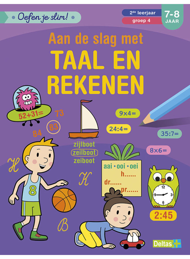 Oefen je slim! Aan de slag met taal en rekenen (7-8 jaar)