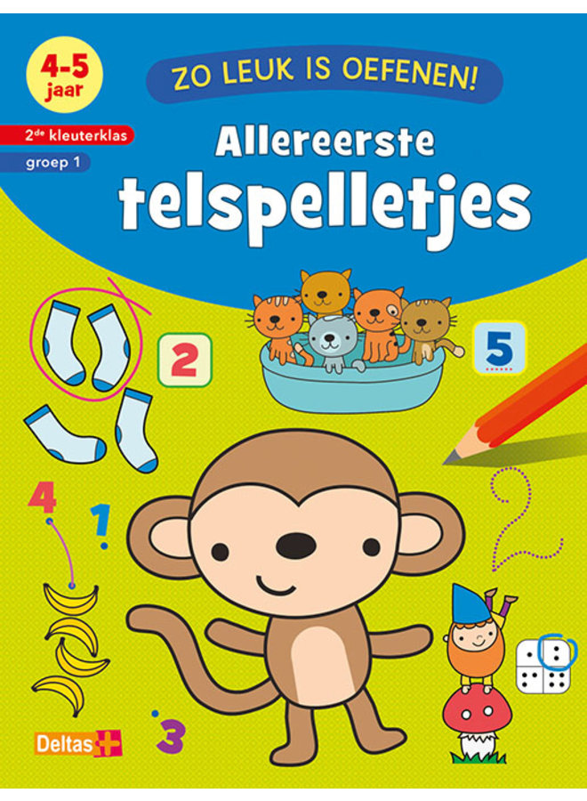 Zo leuk is oefenen! Allereerste telspelletjes (4-5 jaar)