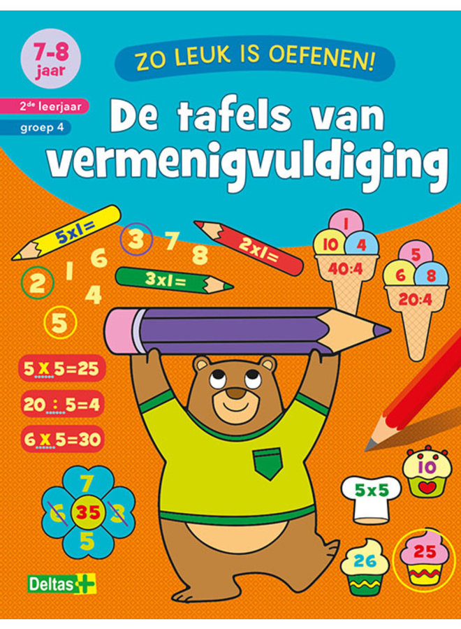 Zo leuk is oefenen! De tafels van vermenigvuldiging (7-8 jaar)