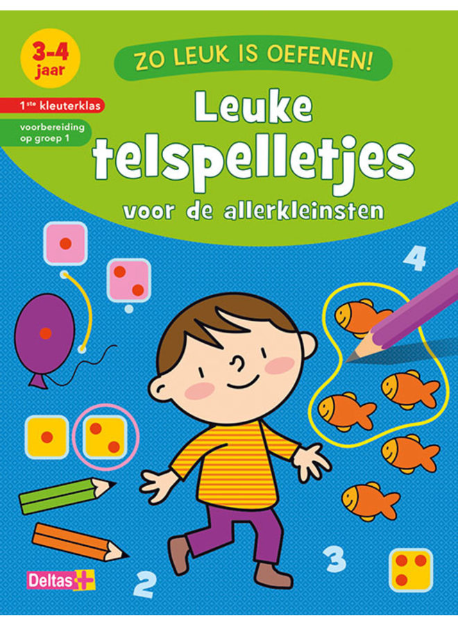 Zo leuk is oefenen! Leuke telspelletjes (3-4 jaar)