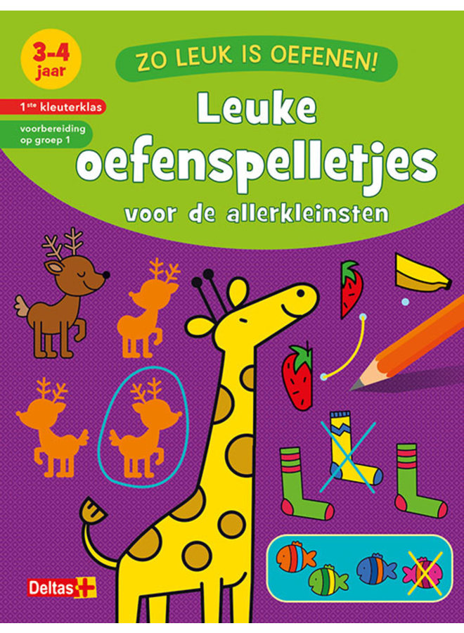 Zo leuk is oefenen! Leuke oefenspelletjes (3-4 jaar)