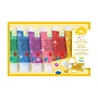 Djeco - 6 Tubes of Finger Paint - Glitter - DJ09017