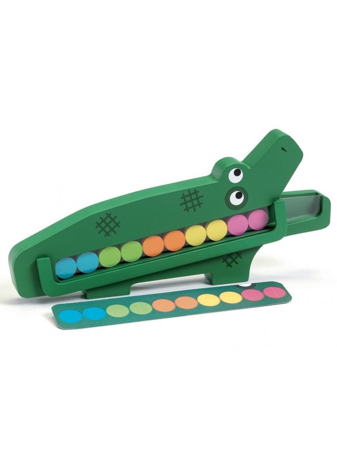 Djeco - Wooden Educative Game - Crococroc - DJ01629