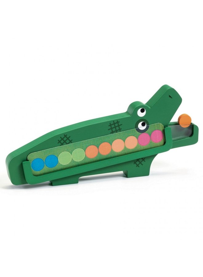 Djeco - Wooden Educative Game - Crococroc - DJ01629