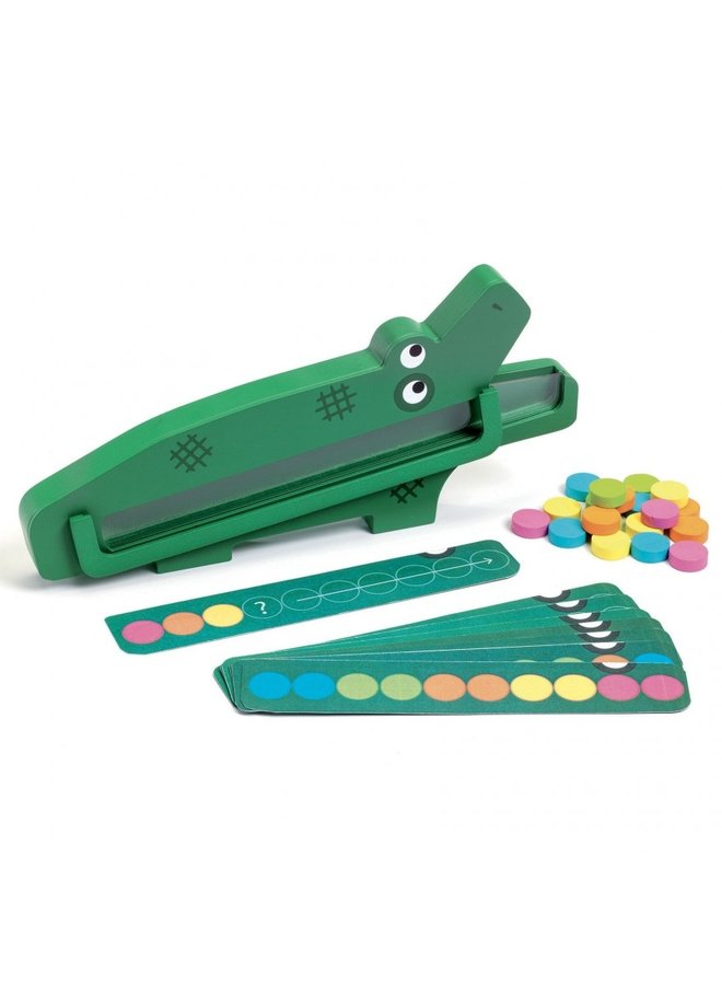 Djeco - Wooden Educative Game - Crococroc - DJ01629