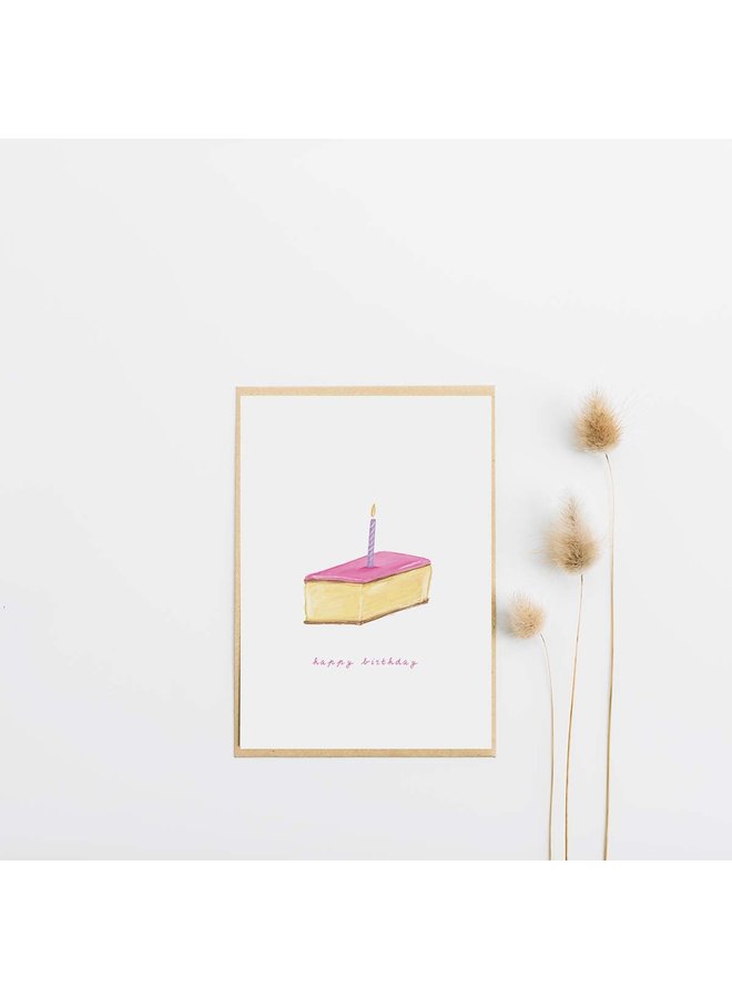 Nadine Illustraties - Kaart - Happy Birthday - A104