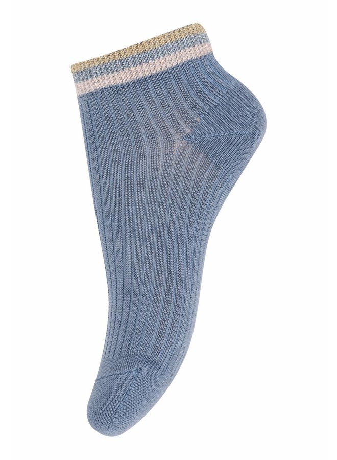 Nora Sneaker Socks - 4222 - Stone Blue